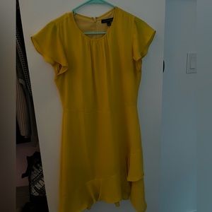 Yellow Banana Republic Work Dress